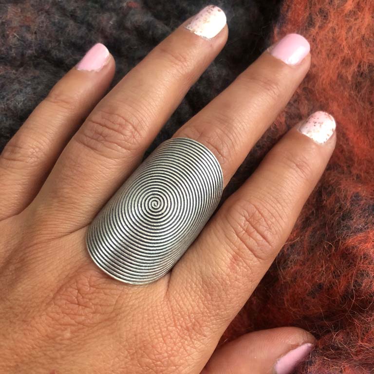 Anillo Escudo Infinito